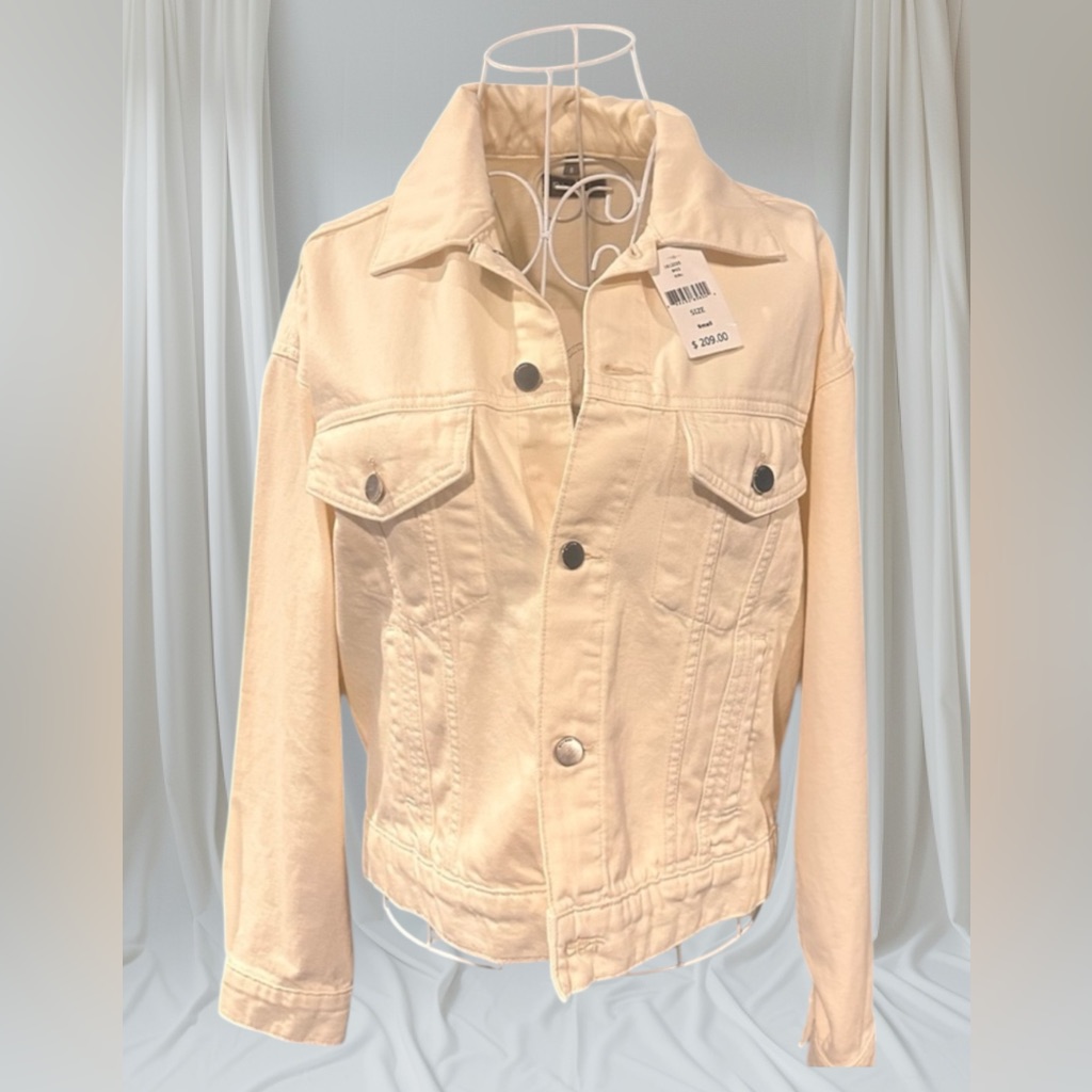 Nwt Dl1961 Off-White Denim Jacket